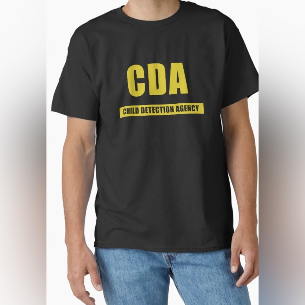 CDA Child Detection Agency Monster Inc. T-Shirt Size Large Gilden Brand New